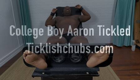 College Boy Aaron Tickled