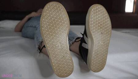 Cleaning Micaela's Shoes (Casual Sneakers)