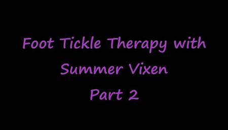 Foot Tickle Therapy-Fantasy with Summer Vixen Bound Part 2 - mp4