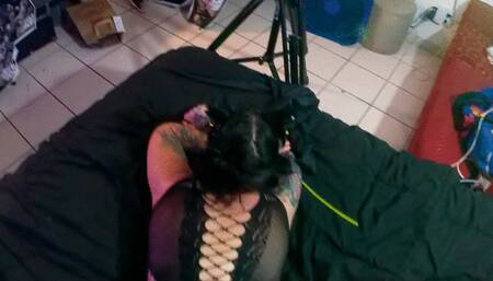 POV fucking Catgirl Tenshii Tushii from the back