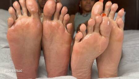 “OILY FOOTSIE WITH 100ktoes”