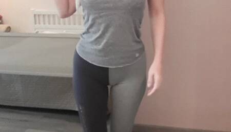 Pissed my pants whilst tickling belly button