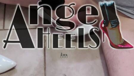 Under Angels white heels