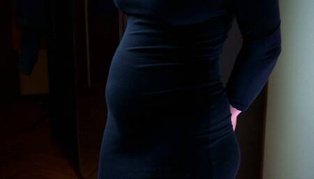 Having sex after double stuffing and extra water on top, I was ready to explode