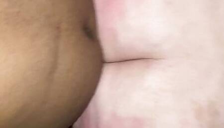 Bbw rides reverse cowgirl