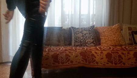 ASS AND LEATHER PANTS MAKE YOU FEEL POWERLESS