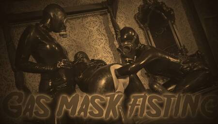 Gas Mask Fisting Sepia with Patricia and Valeska @mazmorbidfetish #fisting #anal #latex