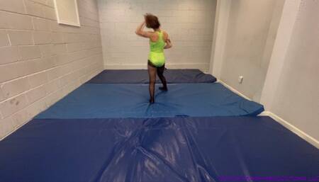 Possessed Gagged Wrestling Match