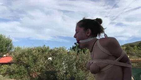 The Spain Files - Ultimate Predicament Bondage Walk Training for Any Twist - Full Clip mp4 SD