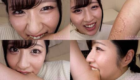 Sakura - Biting by Japanese cute girl part1 bite-235-2