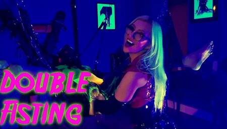 UV Double Anal Fisting #anal #fisting with Alexandra Wildfire @mazmorbidfetish