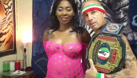 KING of INTERGENDER SPORTS MAN VS WOMEN CAMEL CLUTCH WRESTLING HOLD MATCH & BLOWJOB