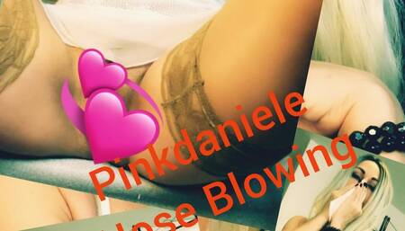 Milf in stockings - nose blowing MOV