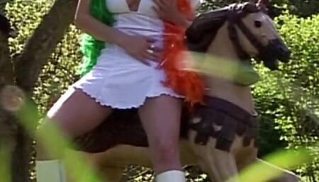 This German chick loves to fuck outdoors