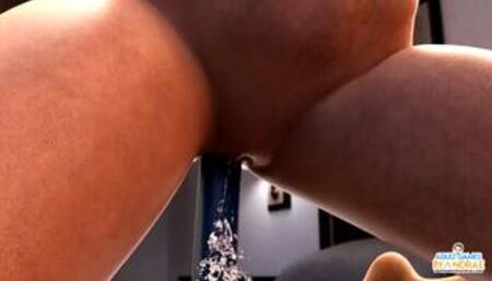 [Gameplay] EP11: REAL CAUGHT Girl masturbating with a huge DILDO [College Bound - ...