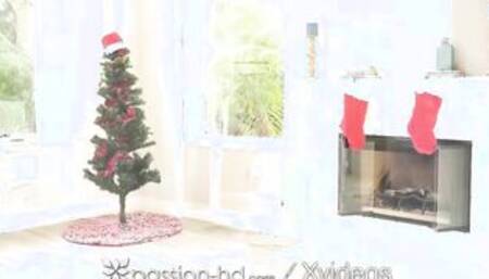 PASSION-HD Skye Blue Give Naughty Gift On Christmas