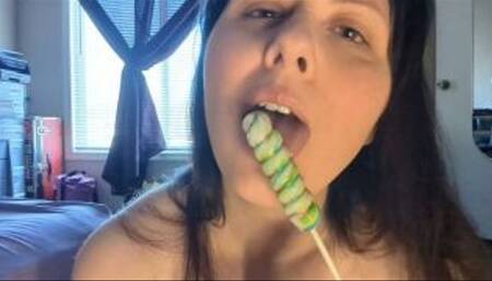 Licking you like candy