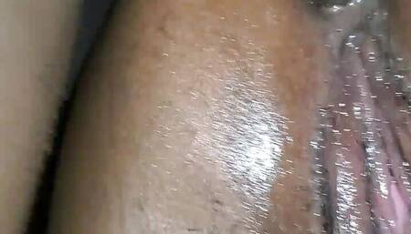 horny big butt old black slut gets some dick in her hole and shes hooked on this young big cock player he fucks her good