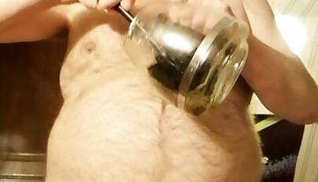 Drink piss and clean toilet brush