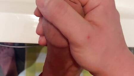 POV: After shower Cumshot with bwc