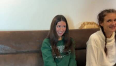 Picked up two beauties with a friend and fucked them hard . Version 2