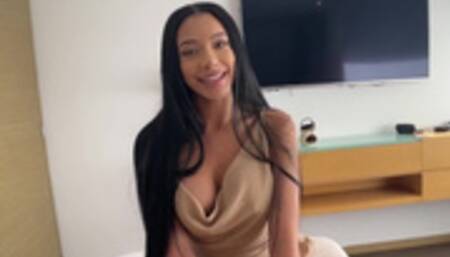 First Casting With Beautiful Latina Teen - POV Sex