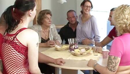 Sluts blow big tits while having cock inside sc 1