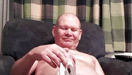 Showing big cock