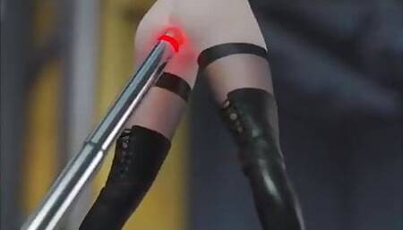 2B fucked in the ass By Sex Robot Version 2