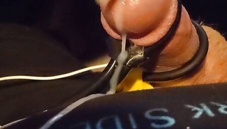 Huge precum flow - estim