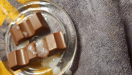 Who wants some chocolate with my special topping?