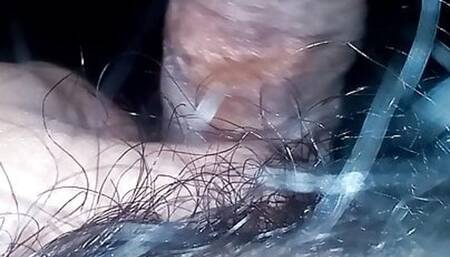 Hairy bush black cock