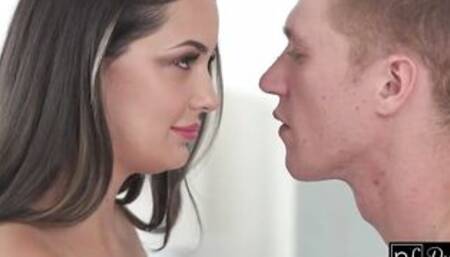 NFBusty - Curvy Dark Hair Sofi Ryan Offer Sensual Strokes and Boned - S14:E4