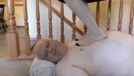 Face Trample with RHT White Nylons - FULL HD 720p