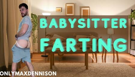 Gay Farting babysitter