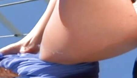 Agatha always wanted to get laid on a sailboat and this was her chance. Agatha Is From The Brazilian Island