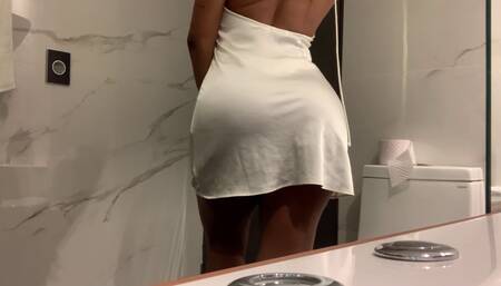 MY EX GIRLFRIEND PUTA SENDS ME A VIDEO PUTTING ON HER NEW THONG (BIG ASS, BIG TITS, LATINA)