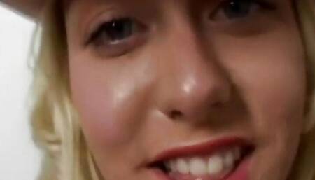 POV teen pussy fucked hard and fast