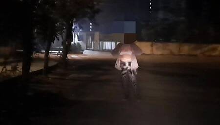 Caught on road while stripping
