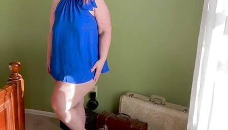 202.1 Dirty Slutty Whore bends over and begs you to lick and suck her dirty ass Joi stroke your cock smelly