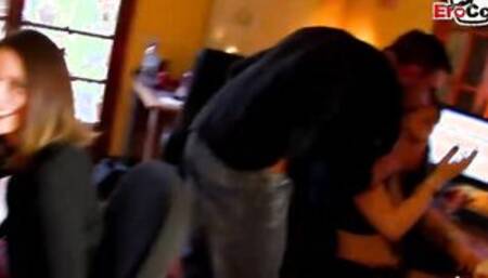 French 19 yo yo tries pov with painful anal for the first