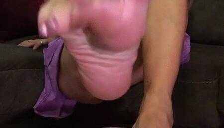 PINK PANTIES, TOES AND SOLES