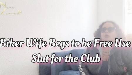 Biker Wife Begs To Be Free Use Slut for the Club taboo (bj)