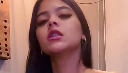 Sensual latina flaunts her mini skirt and takes off - Ivy Flores