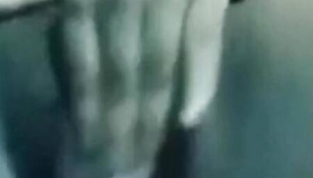 Neighbor Aunty Naked bathing with boyfriend