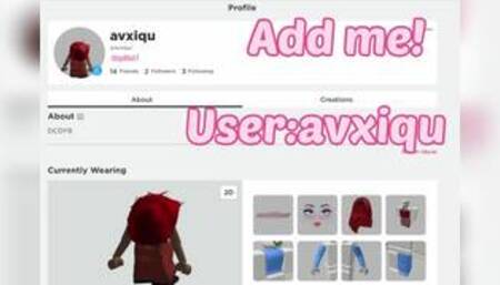 Roblox (add to fuck me)