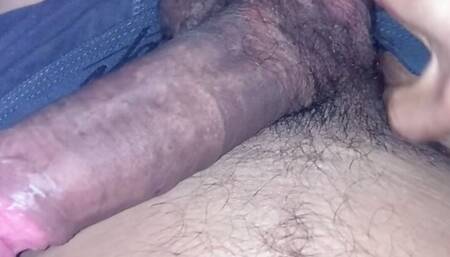 Boy fast hand job in room