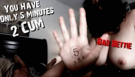 BAD BETTIE - ONLY 5 MINUTES 2 CUM HANDJOB - 1080 HD