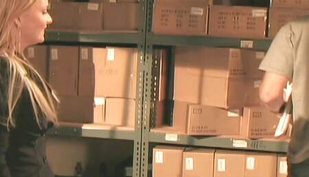 Cassie Courtland Gets Laid In The Warehouse