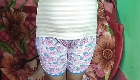 Indian Big ass wife workout on the red carpet and showing her muscular body to you